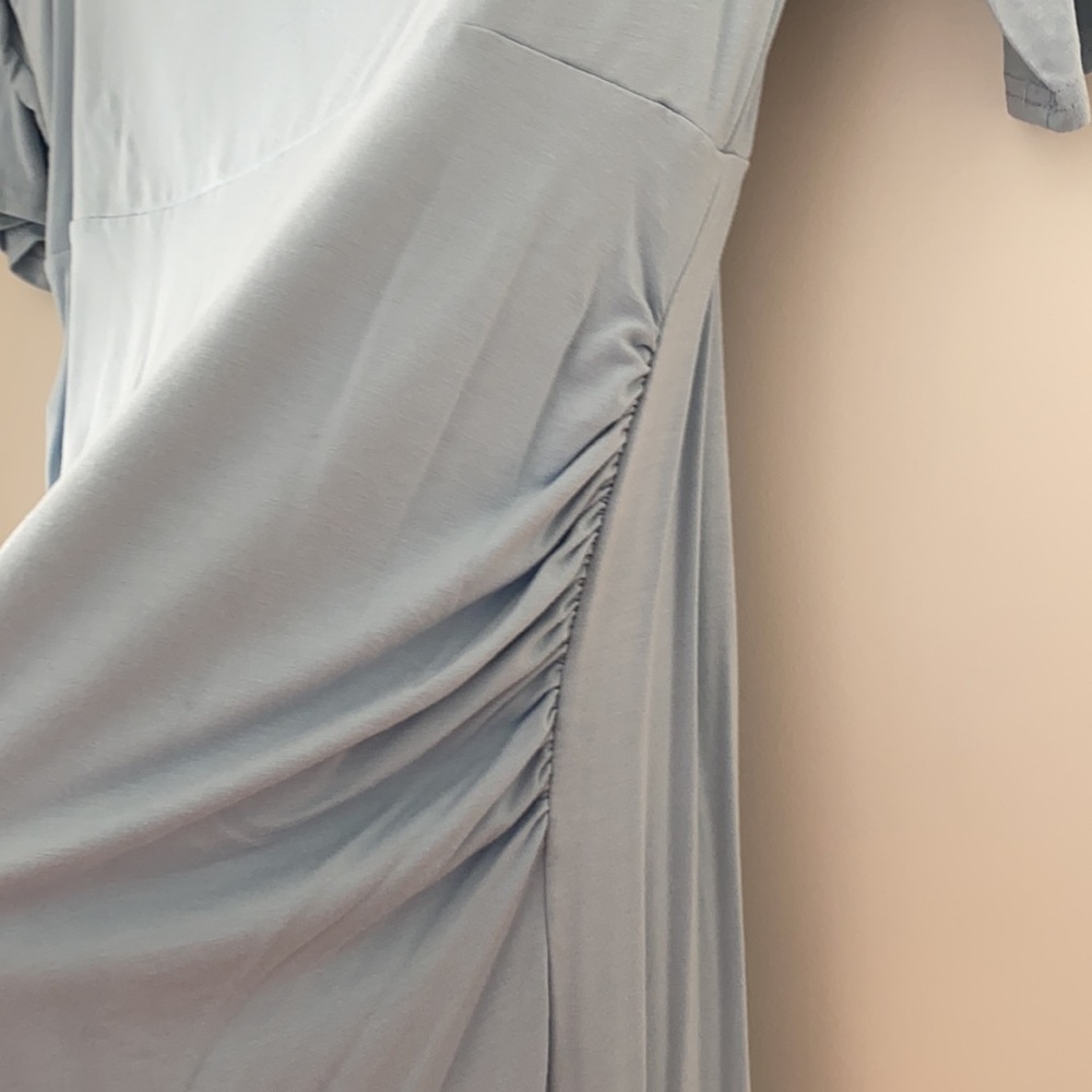 ASOS Light Blue Maternity Dress - Picture 4 of 5